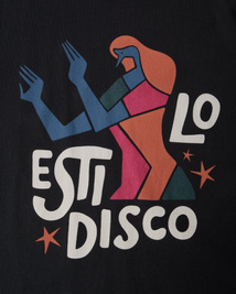 Koszulka By Parra El stilo disco t-shirt (Black)