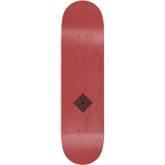 The National Skateboard Co. Logo Gloss & Matte Red 