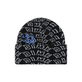 Dime Chopper Fold Beanie (Black)