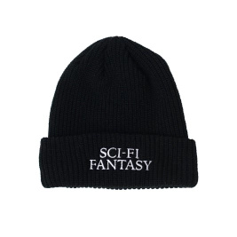 Sci-Fi Fantasy Logo Beanie (Black)