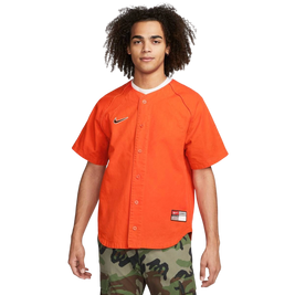 Nike Sb Skate Baseball Jersey Team Orange