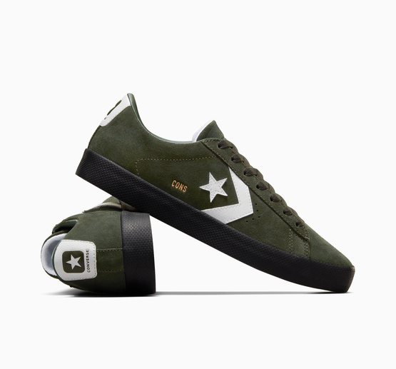 Converse Vulc Pro Suede (Green/Black)