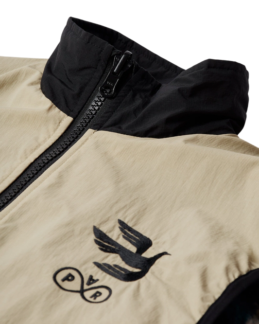 by Parra Infinite bird reversible vest (Navy/Beige)