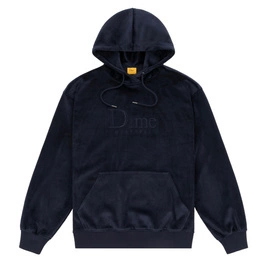 Dime Classic Velour hoodie navy