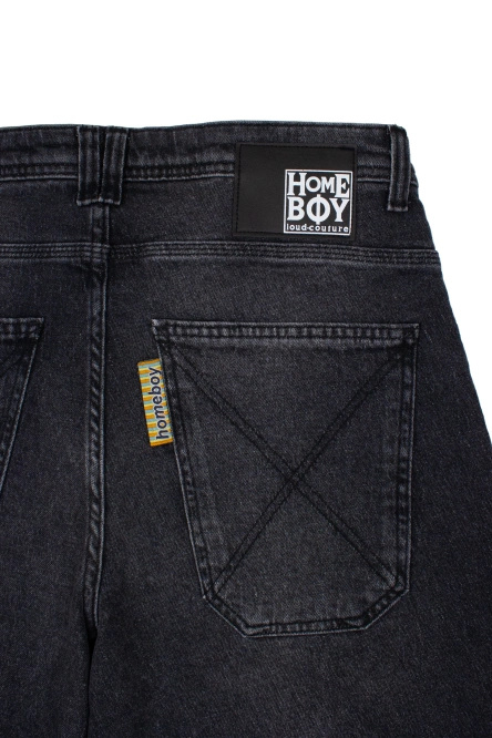 szorty Homeboy X-Tra Monster Vintage Denim Shorts (Vintage Black)