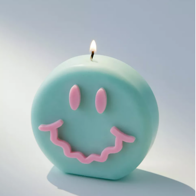 świeczka Wavey Casa Get Wavey mint green/pink