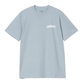 Carhartt WIP S/S University T-Shirt (Dusty Ice / White)