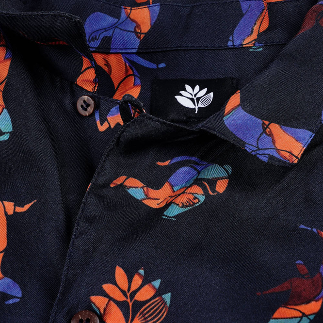 magenta ballet shirt dark navy