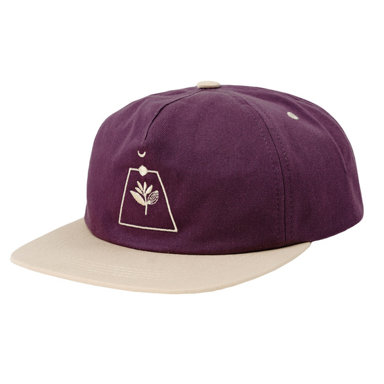 Magenta Odyssey snapback hat purple