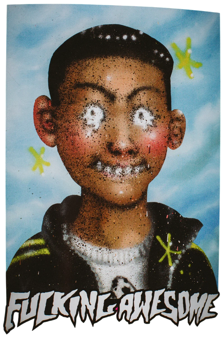 Fucking Awesome Sage Elsesser- Class Photo Painted By Sickid