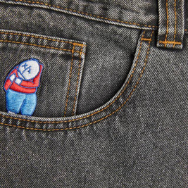 Spodnie Polar Big Boy Jeans (Washed Black)