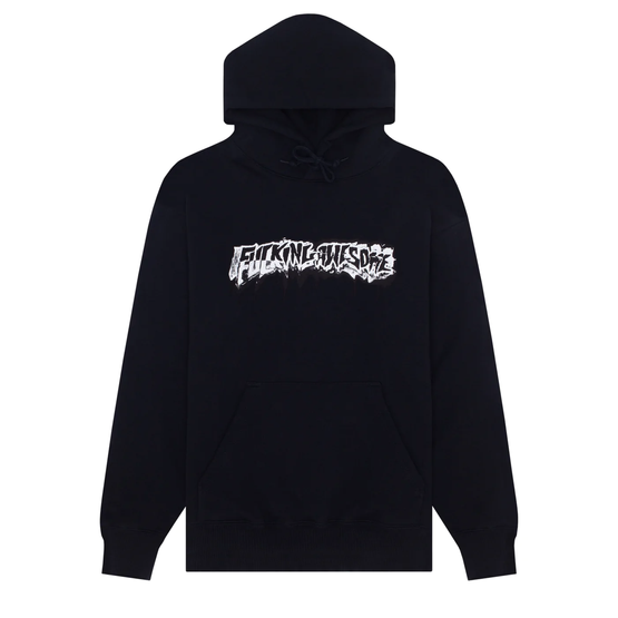 Fucking Awesome - Dill Cut Up Logo Hoodie (Black)