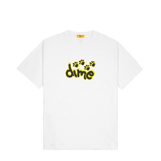 Dime pawz t-shirt white