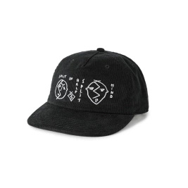 Polar James Cap Split in Half (Black)