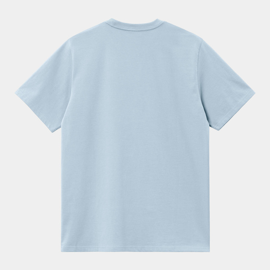 koszulka Carhartt WIP S/S American Script T (Frosted Blue)