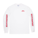 Sci-Fi Fatasy Logo L/S White