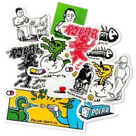 Polar Jacobs corner sticker pack