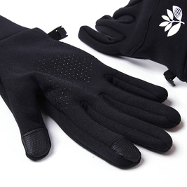 magenta Neo Gloves - Black