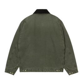 Carhartt WIP OG Detroit Jacket (Olive / Black, Stone canvas)