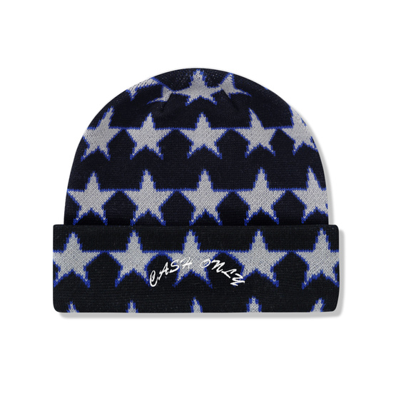 Cash Only Star Beanie (Black)