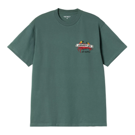 Carhartt WIP S/S Crab Paint T-Shirt (Silver Pine)