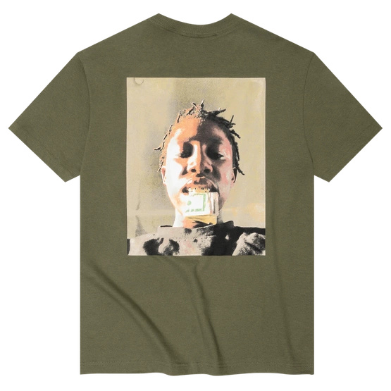 VIOLET Kader "Put Your Money Where Your Mouth Is" Tee (Green)