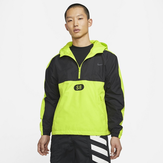 kurtka Nike SB MARCH RADNESS ANORAK BLACK/CYBER/BLACK/ANTHRACITE