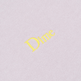  Dime Classic small logo hoodie dusty pink