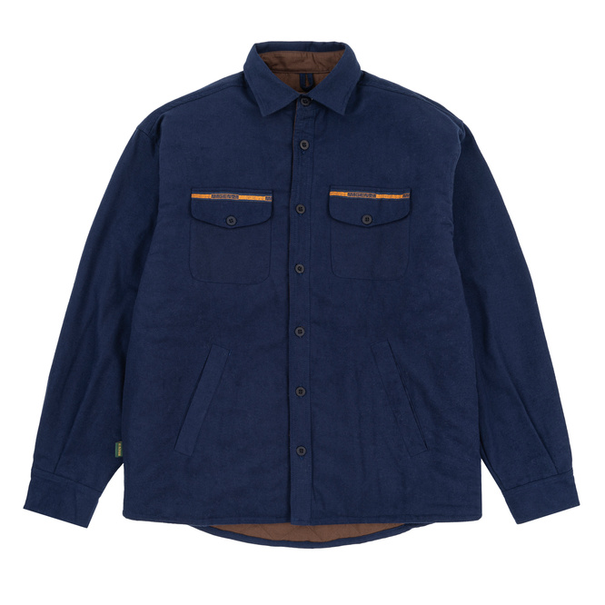 Magenta Maze overshirt navy