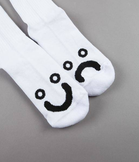 Skarpetki Polar Happy Sad Socks - White