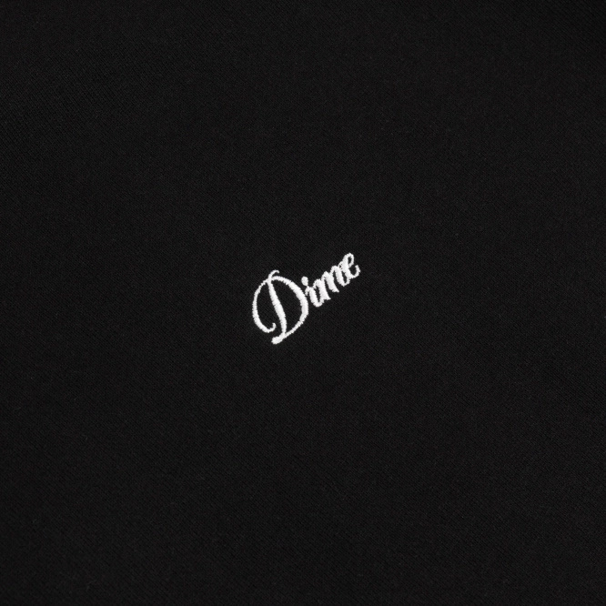 bluza Dime Cursive Small Logo Hoodie  (Black)