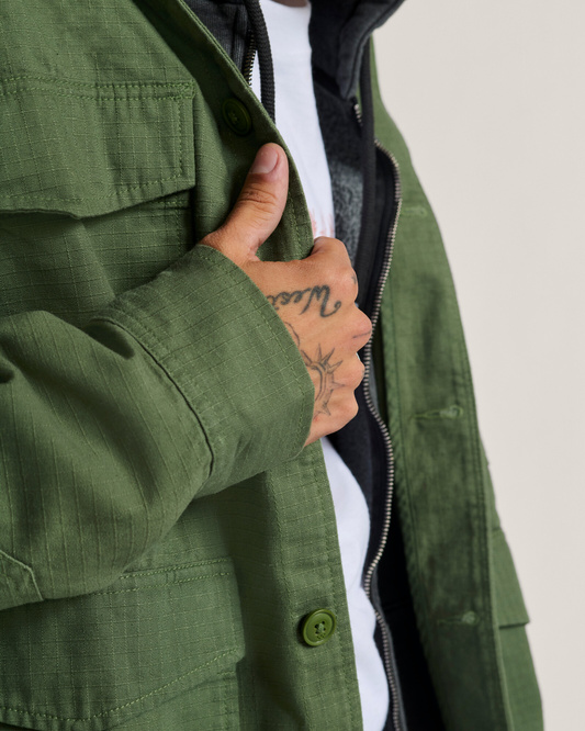 koszula Vans Skate Atiba Haze Milita (Pine Forest)