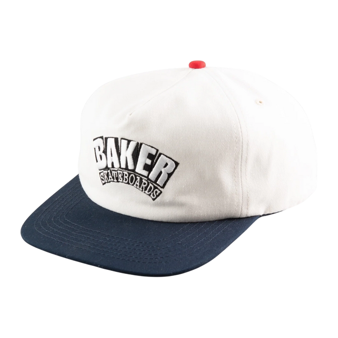 Czapka Baker Arch Off White Snapback