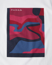Koszulka By Parra Ftp booster t-shirt white
