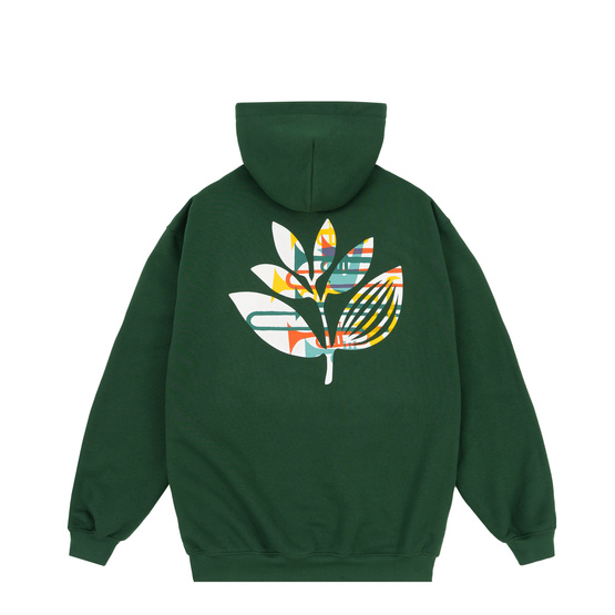 Magenta Jazz hoodie green