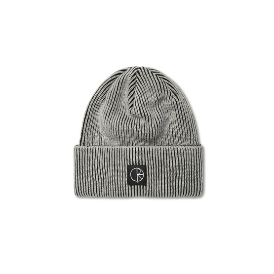 Polar Lines Merino Beanie (White)