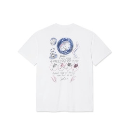 Polar Social Side Tee (White)