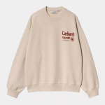 Carhartt WIP Catalogue Sweat (Fleur De Sel/ Desire)