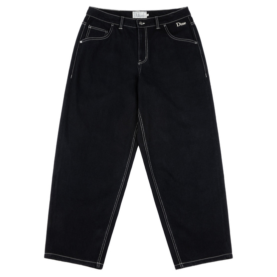 Dime Classic baggy denim pants black