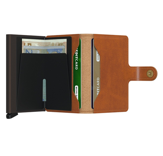 secrid miniwallet cognac-brown