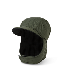 Czapka Polar Luke Flap ripstop grey green