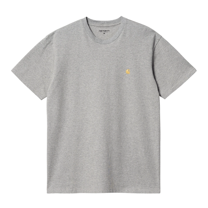 Carhartt WIP S/S Chase T-Shirt (Grey Heather)