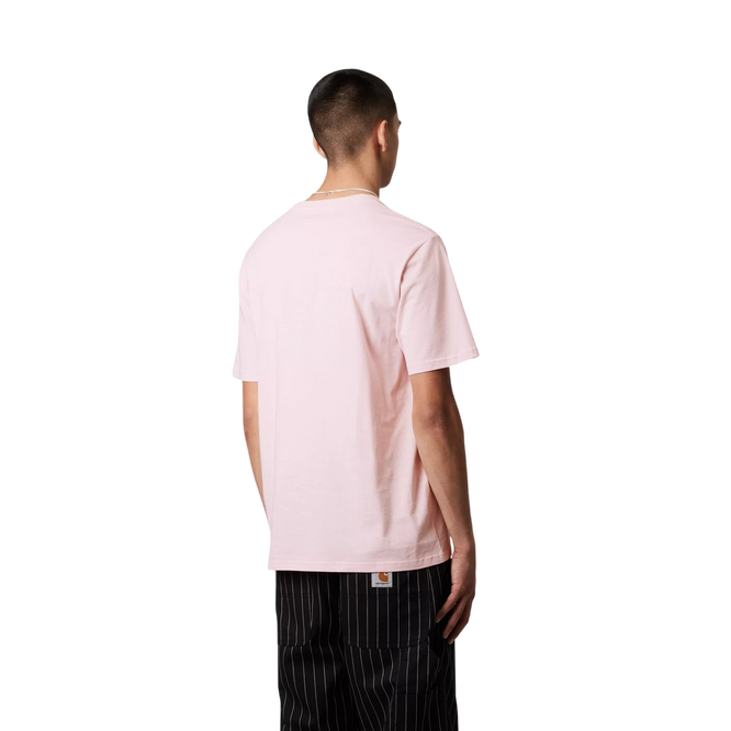 Carhartt WIP SS/S Pocket T-Shirt (Air Pink)