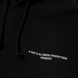 Huf x Alltimers Coast 2 Coast hoodie black