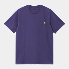 koszulka Carhartt WIP S/S American Script T (Aura)