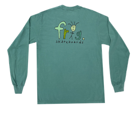 Frog Man Logo Longsleeve (Green)