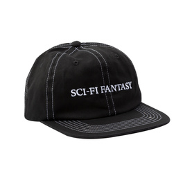 Sci-Fi Fantasy Flat Logo Hat (Black)