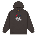 Dime Gear hoodie vintage black