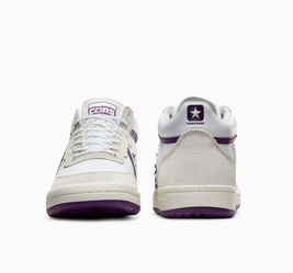 Converse Fastbreak Pro Mid (White/ Vaporous Gray/ Purple)