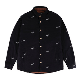 koszula Magenta Scribe overshirt black